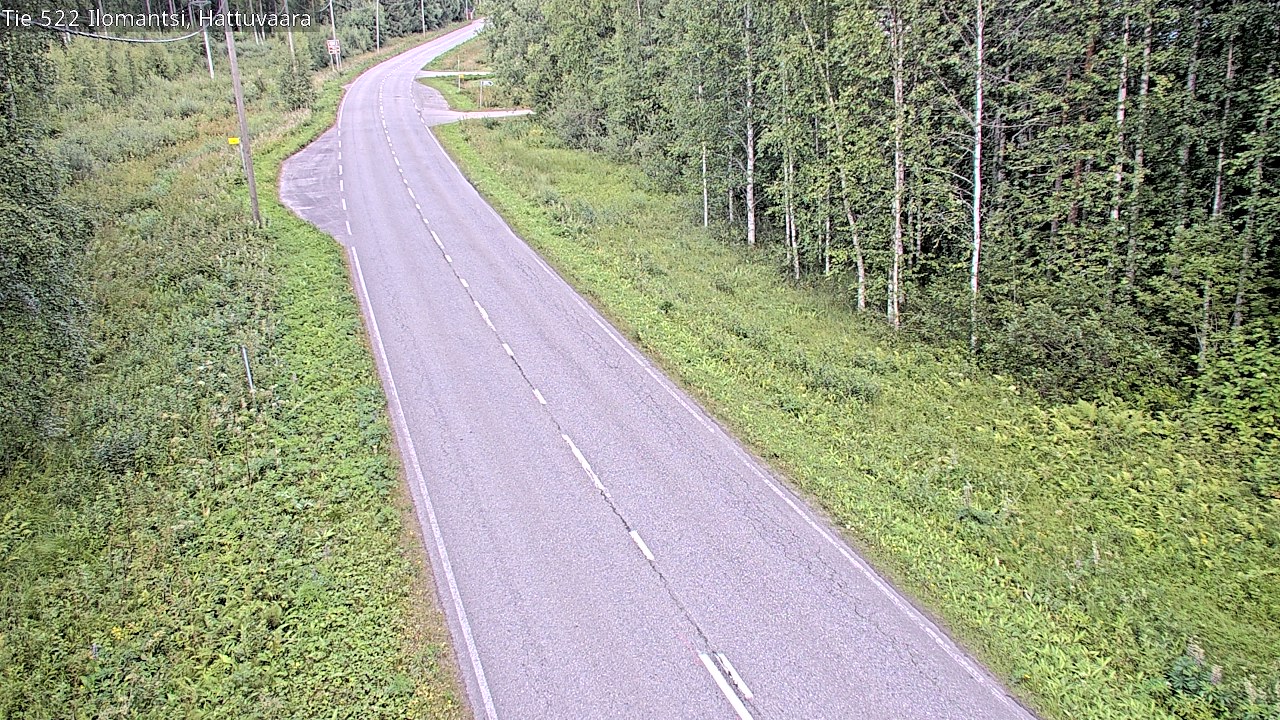 Weather Camera Image Vag 522 Ilomants, Hattuvaara, Ilomantsi, Pohjois-Karjala