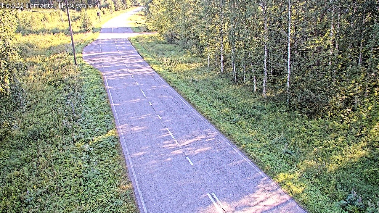 Weather Camera Image Vag 522 Ilomants, Hattuvaara, Ilomantsi, Pohjois-Karjala