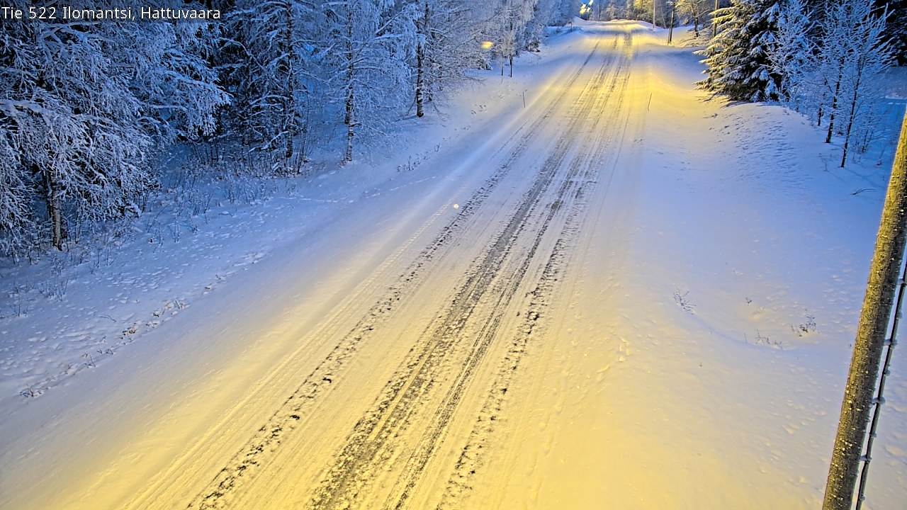 Kelikamerat Kuva Tie 522 Ilomantsi, Hattuvaara, Ilomantsi, Pohjois-Karjala