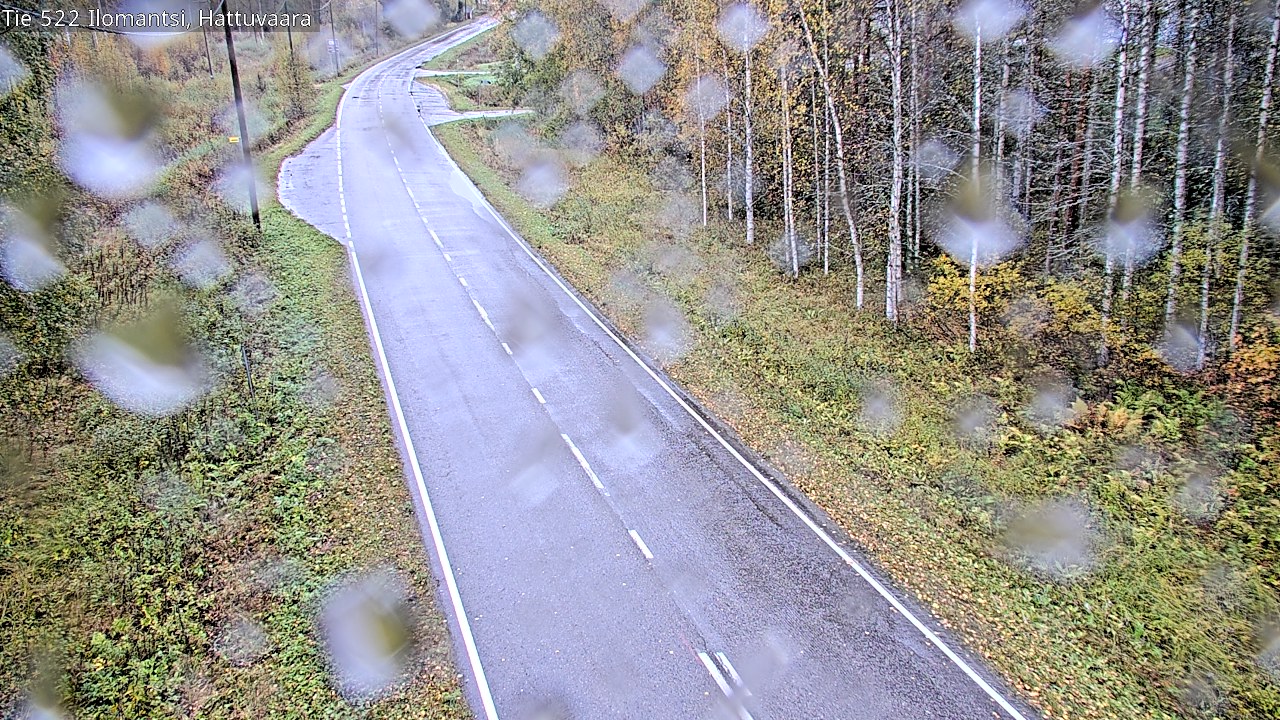 Weather Camera Image Road 522 Ilomantsi, Hattuvaara, Ilomantsi, Pohjois-Karjala