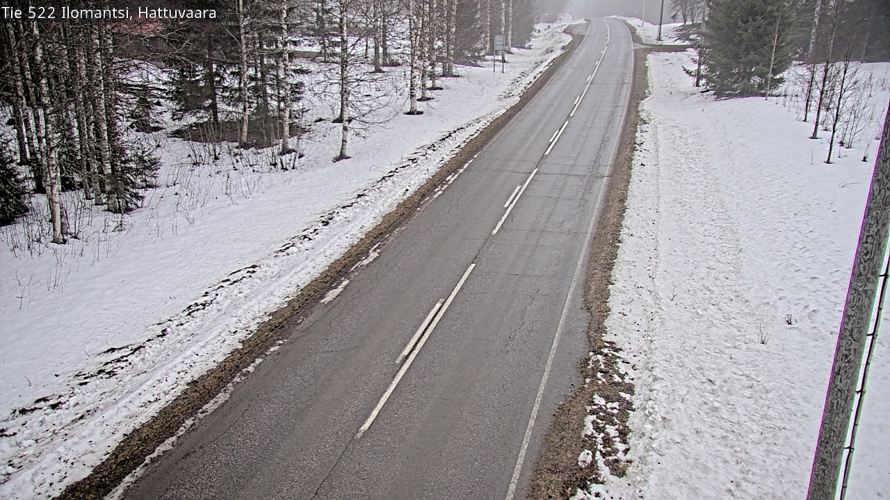 Kelikamerat Kuva Tie 522 Ilomantsi, Hattuvaara, Ilomantsi, Pohjois-Karjala