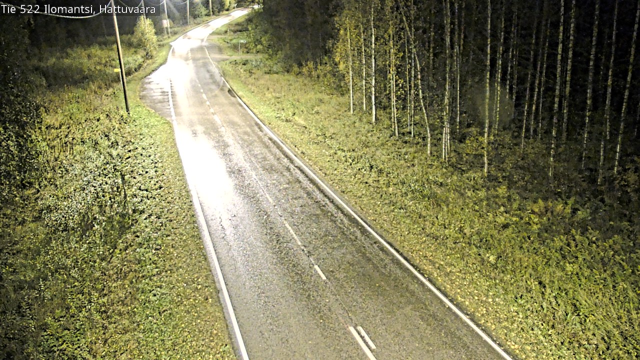Weather Camera Image Road 522 Ilomantsi, Hattuvaara, Ilomantsi, Pohjois-Karjala