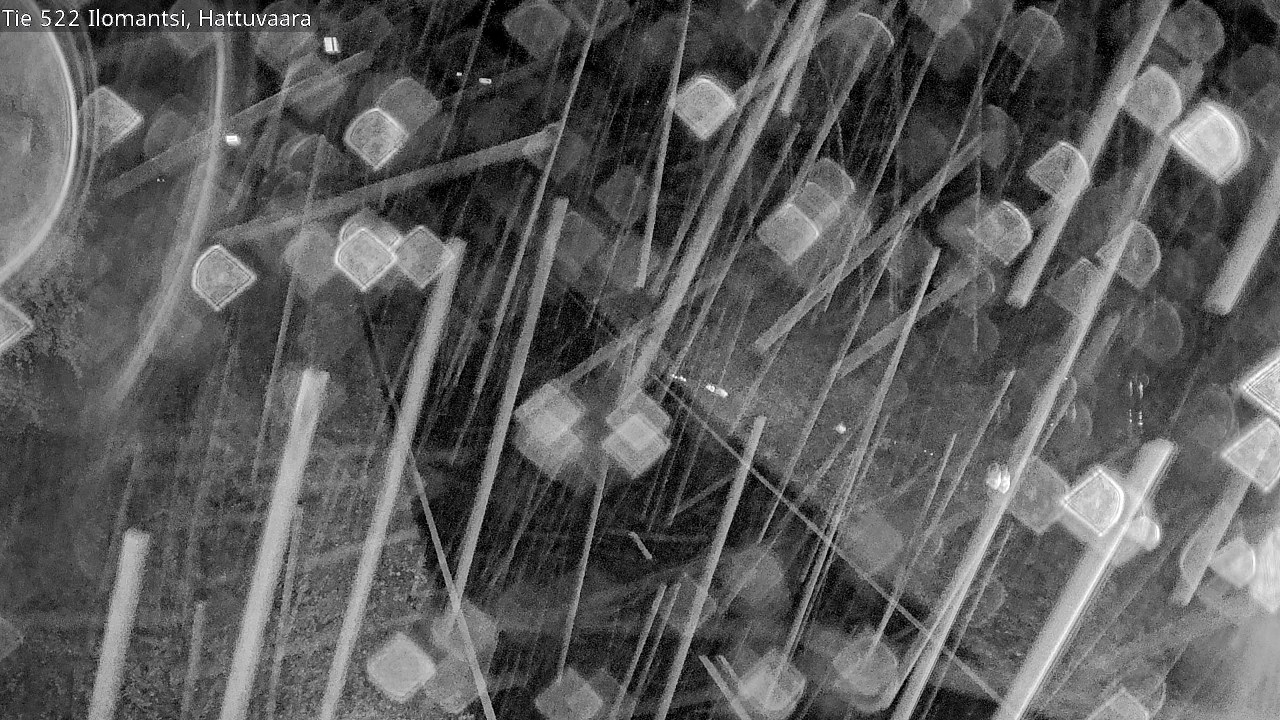 Weather Camera Image Road 522 Ilomantsi, Hattuvaara, Ilomantsi, Pohjois-Karjala