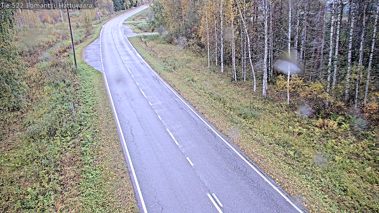 Weather Camera Image Road 522 Ilomantsi, Hattuvaara, Ilomantsi, Pohjois-Karjala
