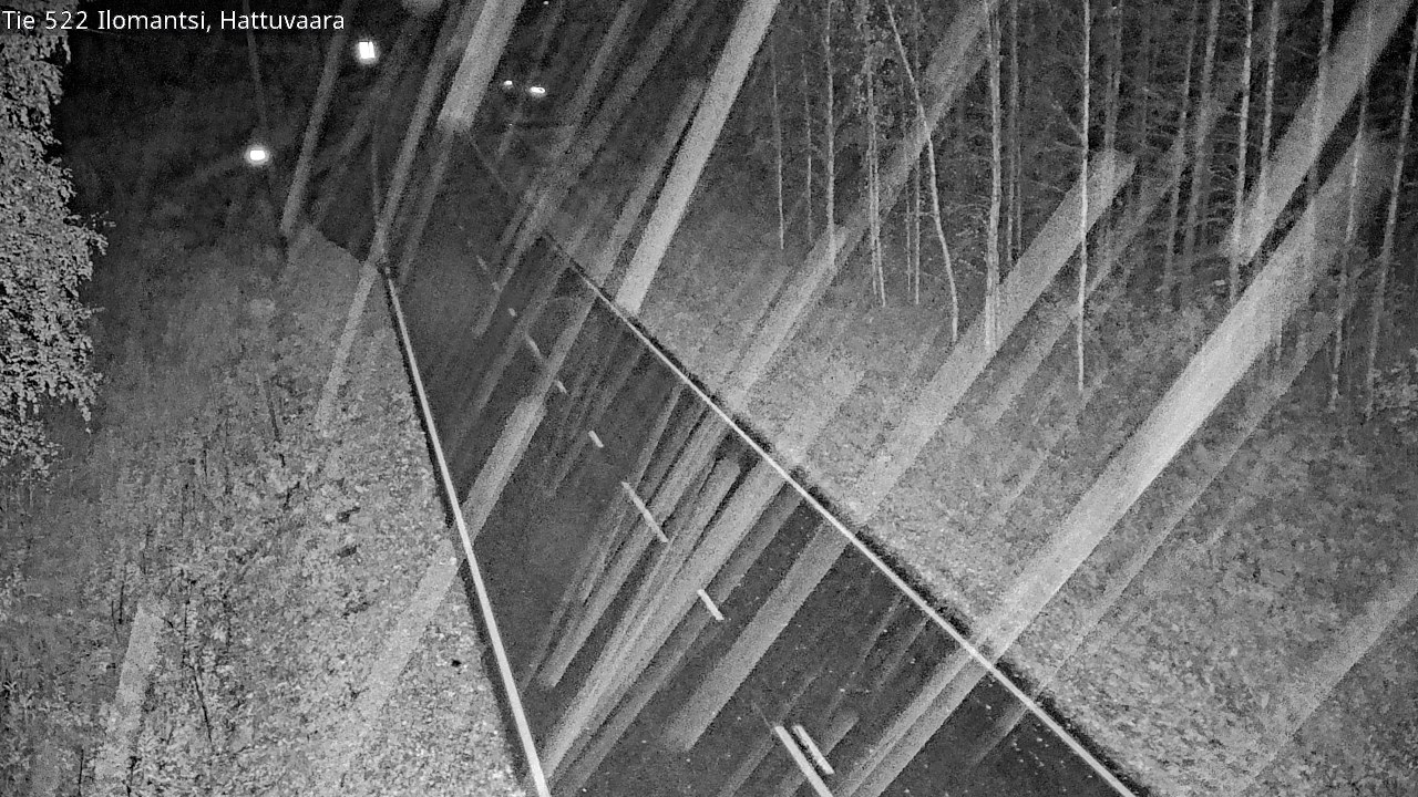 Weather Camera Image Road 522 Ilomantsi, Hattuvaara, Ilomantsi, Pohjois-Karjala
