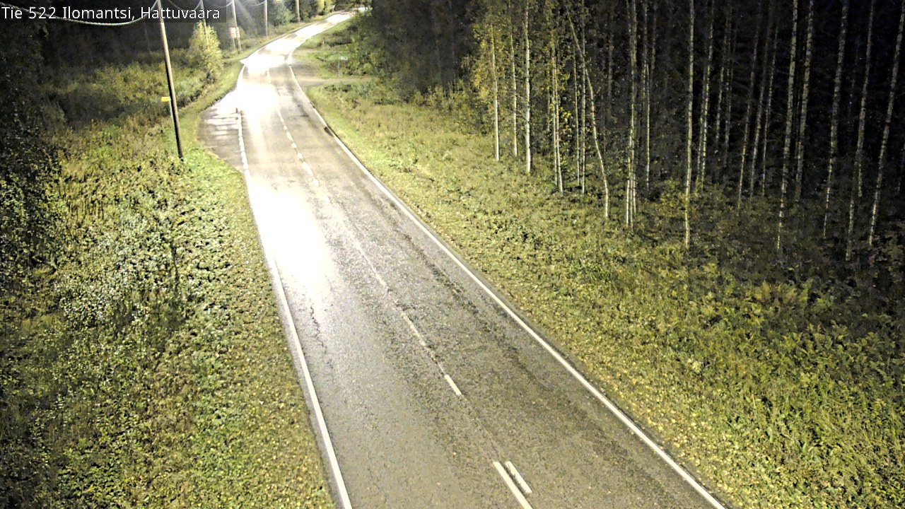 Weather Camera Image Road 522 Ilomantsi, Hattuvaara, Ilomantsi, Pohjois-Karjala