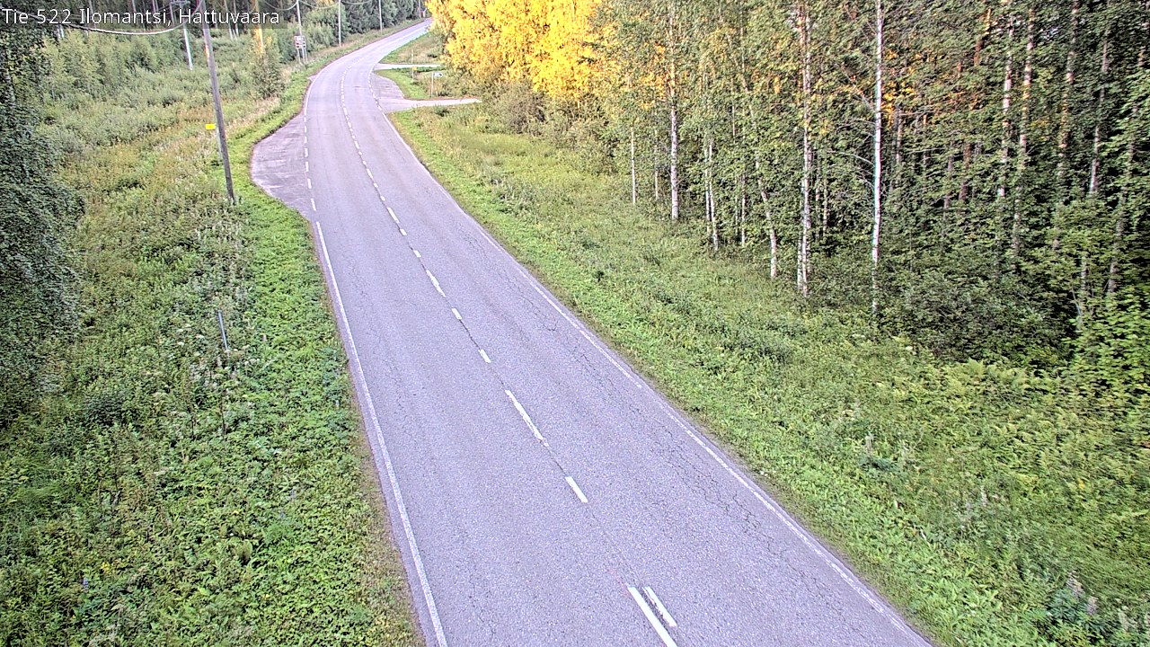 Weather Camera Image Vag 522 Ilomants, Hattuvaara, Ilomantsi, Pohjois-Karjala
