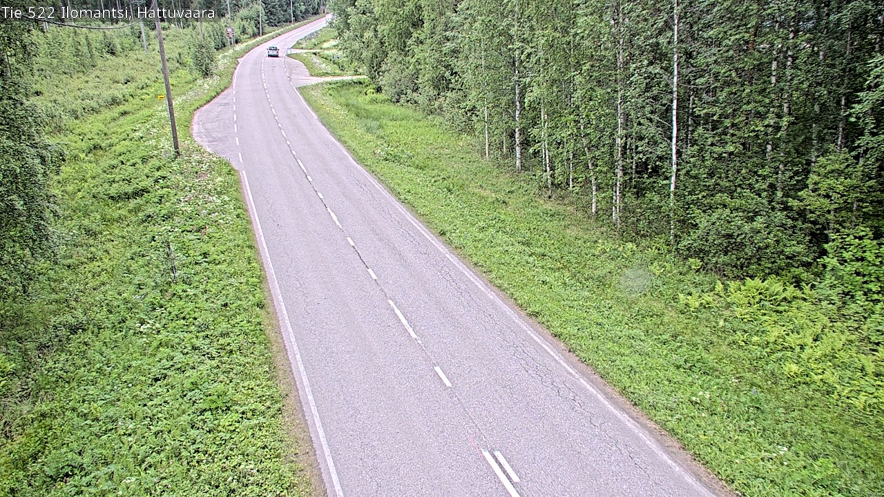 Kelikamerat Kuva Tie 522 Ilomantsi, Hattuvaara, Ilomantsi, Pohjois-Karjala