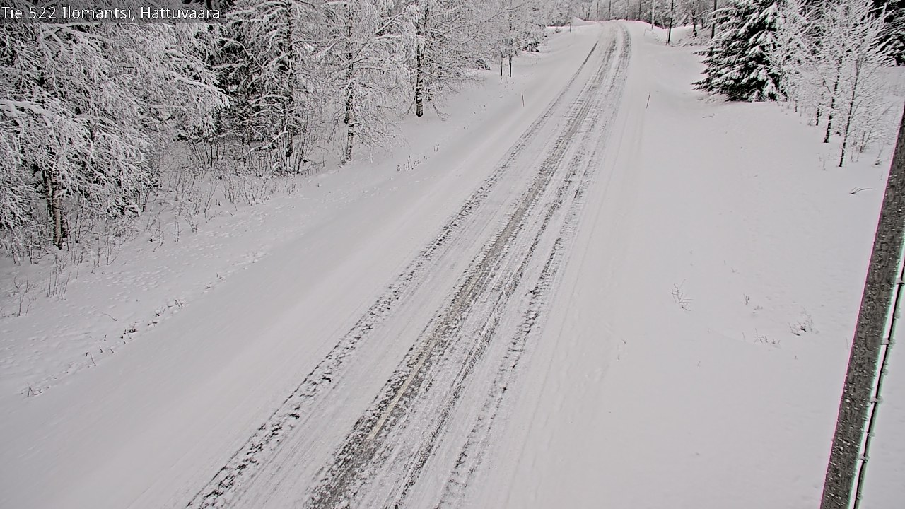 Kelikamerat Kuva Tie 522 Ilomantsi, Hattuvaara, Ilomantsi, Pohjois-Karjala