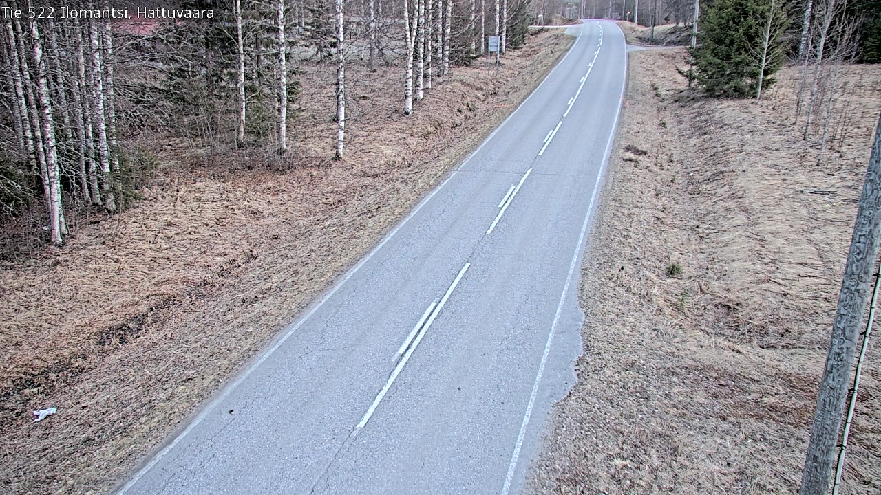 Weather Camera Image Vag 522 Ilomants, Hattuvaara, Ilomantsi, Pohjois-Karjala