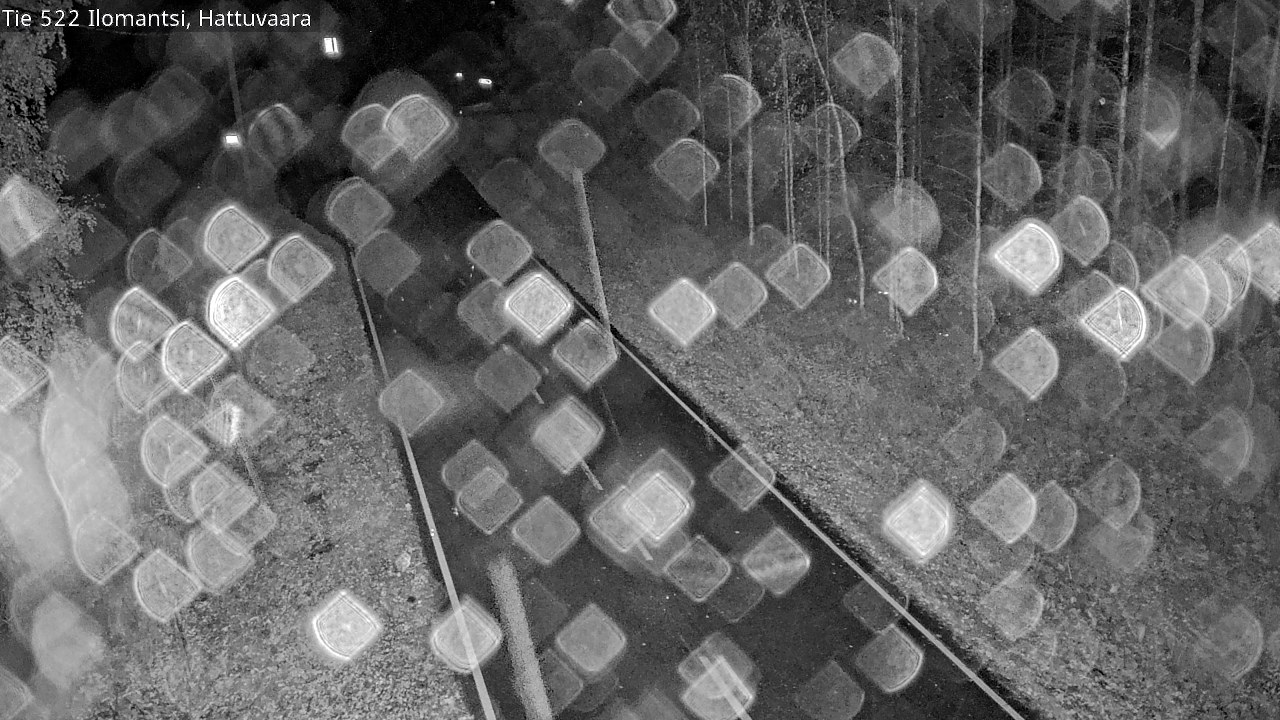 Weather Camera Image Road 522 Ilomantsi, Hattuvaara, Ilomantsi, Pohjois-Karjala