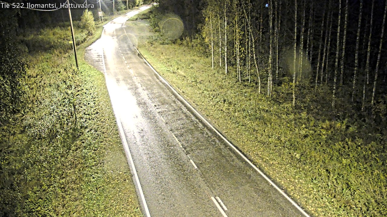 Weather Camera Image Road 522 Ilomantsi, Hattuvaara, Ilomantsi, Pohjois-Karjala