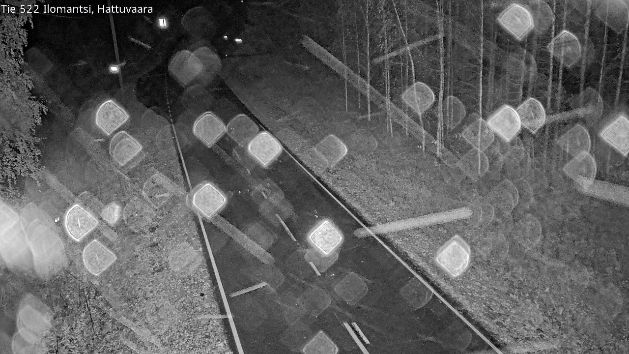 Weather Camera Image Road 522 Ilomantsi, Hattuvaara, Ilomantsi, Pohjois-Karjala