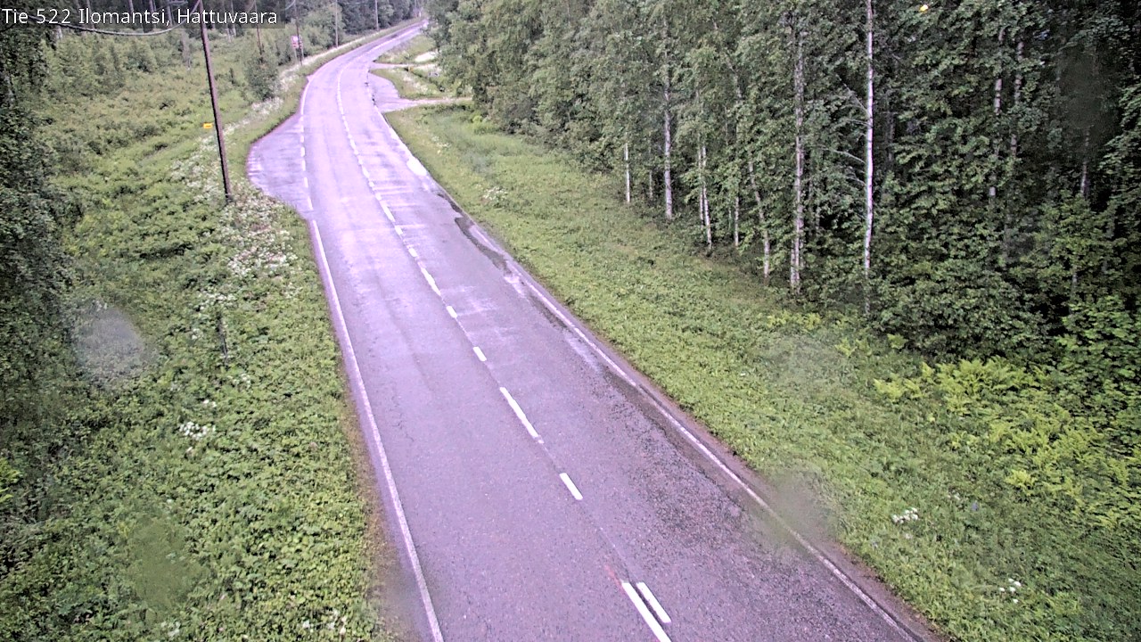 Kelikamerat Kuva Tie 522 Ilomantsi, Hattuvaara, Ilomantsi, Pohjois-Karjala