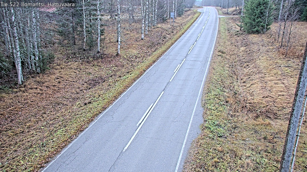Kelikamerat Kuva Tie 522 Ilomantsi, Hattuvaara, Ilomantsi, Pohjois-Karjala