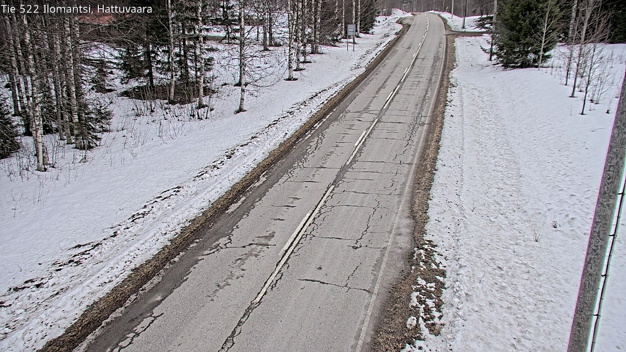 Kelikamerat Kuva Tie 522 Ilomantsi, Hattuvaara, Ilomantsi, Pohjois-Karjala