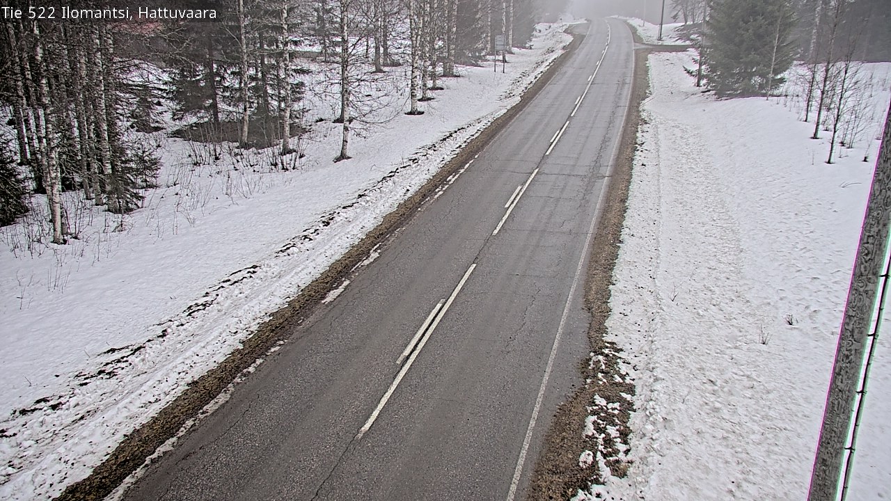 Kelikamerat Kuva Tie 522 Ilomantsi, Hattuvaara, Ilomantsi, Pohjois-Karjala