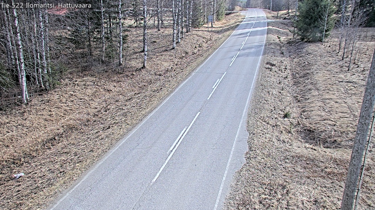 Weather Camera Image Vag 522 Ilomants, Hattuvaara, Ilomantsi, Pohjois-Karjala