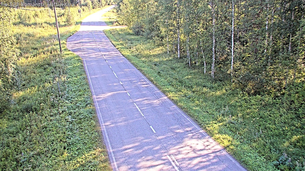 Weather Camera Image Vag 522 Ilomants, Hattuvaara, Ilomantsi, Pohjois-Karjala