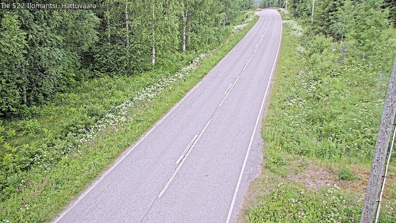 Weather Camera Image Vag 522 Ilomants, Hattuvaara, Ilomantsi, Pohjois-Karjala