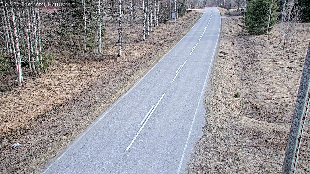 Weather Camera Image Vag 522 Ilomants, Hattuvaara, Ilomantsi, Pohjois-Karjala