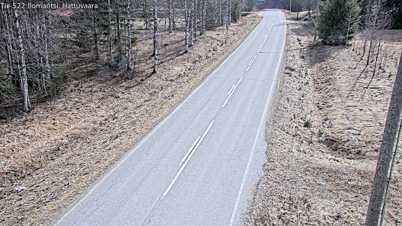 Weather Camera Image Vag 522 Ilomants, Hattuvaara, Ilomantsi, Pohjois-Karjala