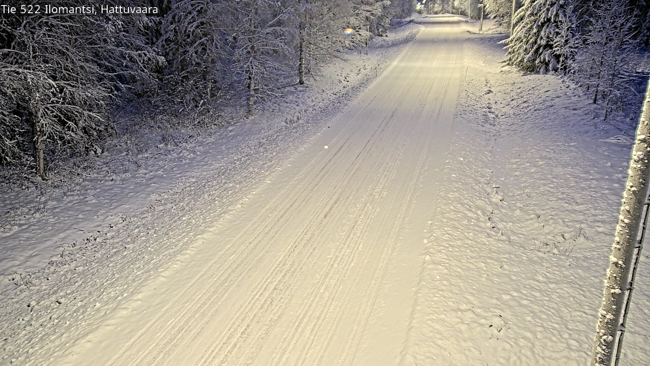 Kelikamerat Kuva Tie 522 Ilomantsi, Hattuvaara, Ilomantsi, Pohjois-Karjala