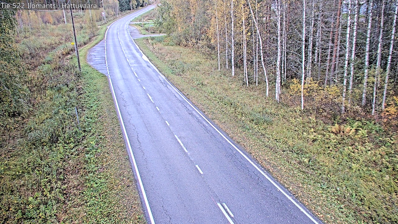Weather Camera Image Road 522 Ilomantsi, Hattuvaara, Ilomantsi, Pohjois-Karjala
