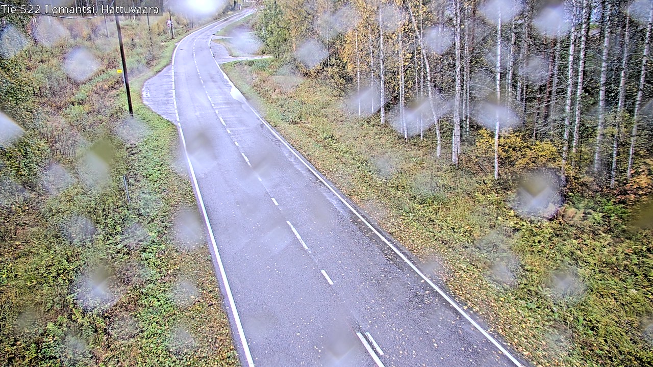Weather Camera Image Road 522 Ilomantsi, Hattuvaara, Ilomantsi, Pohjois-Karjala