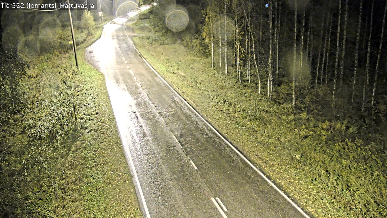 Weather Camera Image Road 522 Ilomantsi, Hattuvaara, Ilomantsi, Pohjois-Karjala