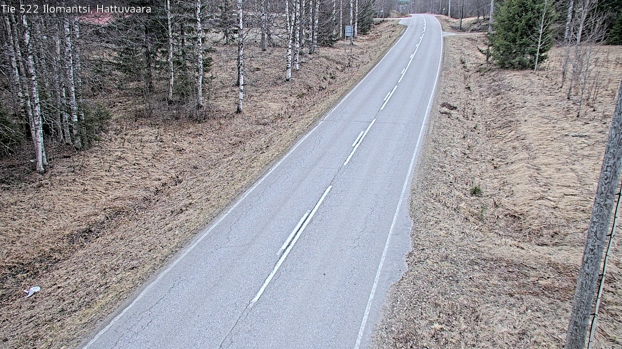 Weather Camera Image Vag 522 Ilomants, Hattuvaara, Ilomantsi, Pohjois-Karjala