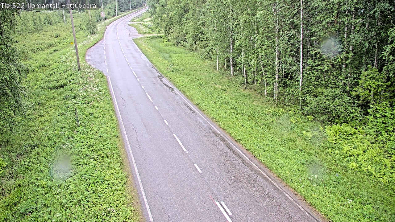 Kelikamerat Kuva Tie 522 Ilomantsi, Hattuvaara, Ilomantsi, Pohjois-Karjala
