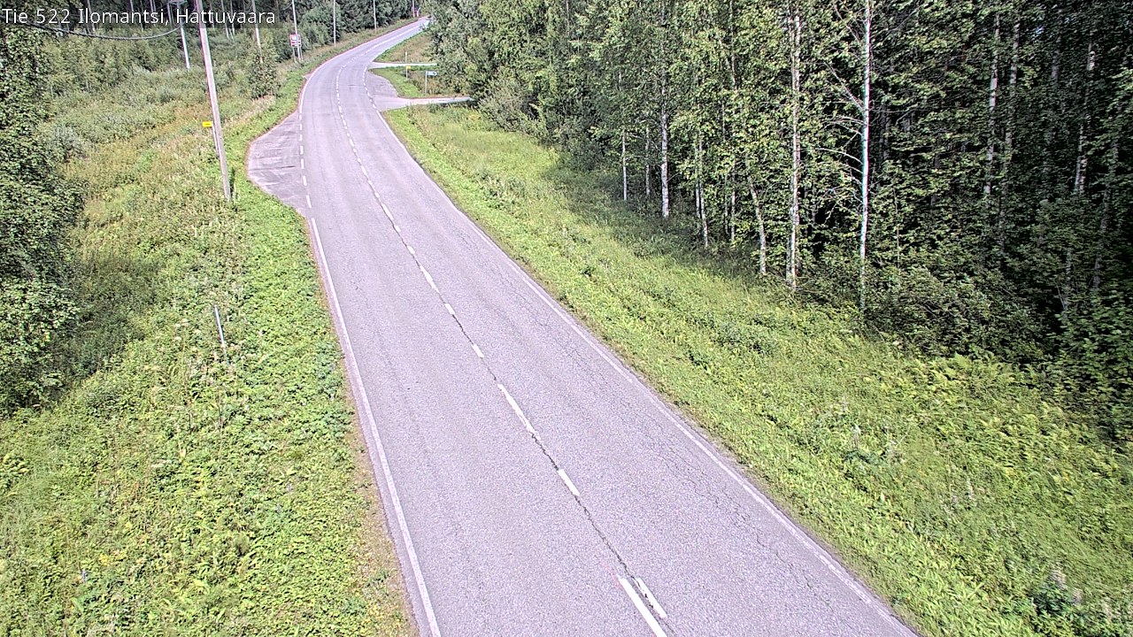 Weather Camera Image Vag 522 Ilomants, Hattuvaara, Ilomantsi, Pohjois-Karjala