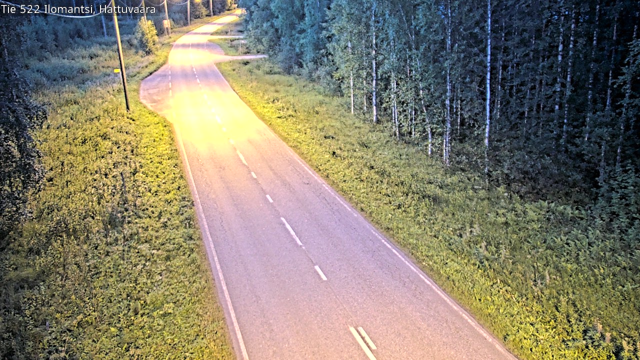 Weather Camera Image Vag 522 Ilomants, Hattuvaara, Ilomantsi, Pohjois-Karjala