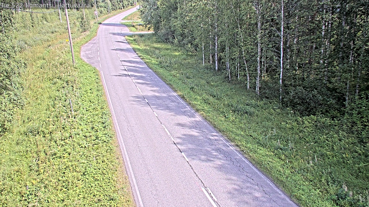 Weather Camera Image Vag 522 Ilomants, Hattuvaara, Ilomantsi, Pohjois-Karjala
