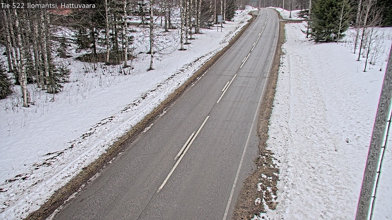 Weather Camera Image Vag 522 Ilomants, Hattuvaara, Ilomantsi, Pohjois-Karjala
