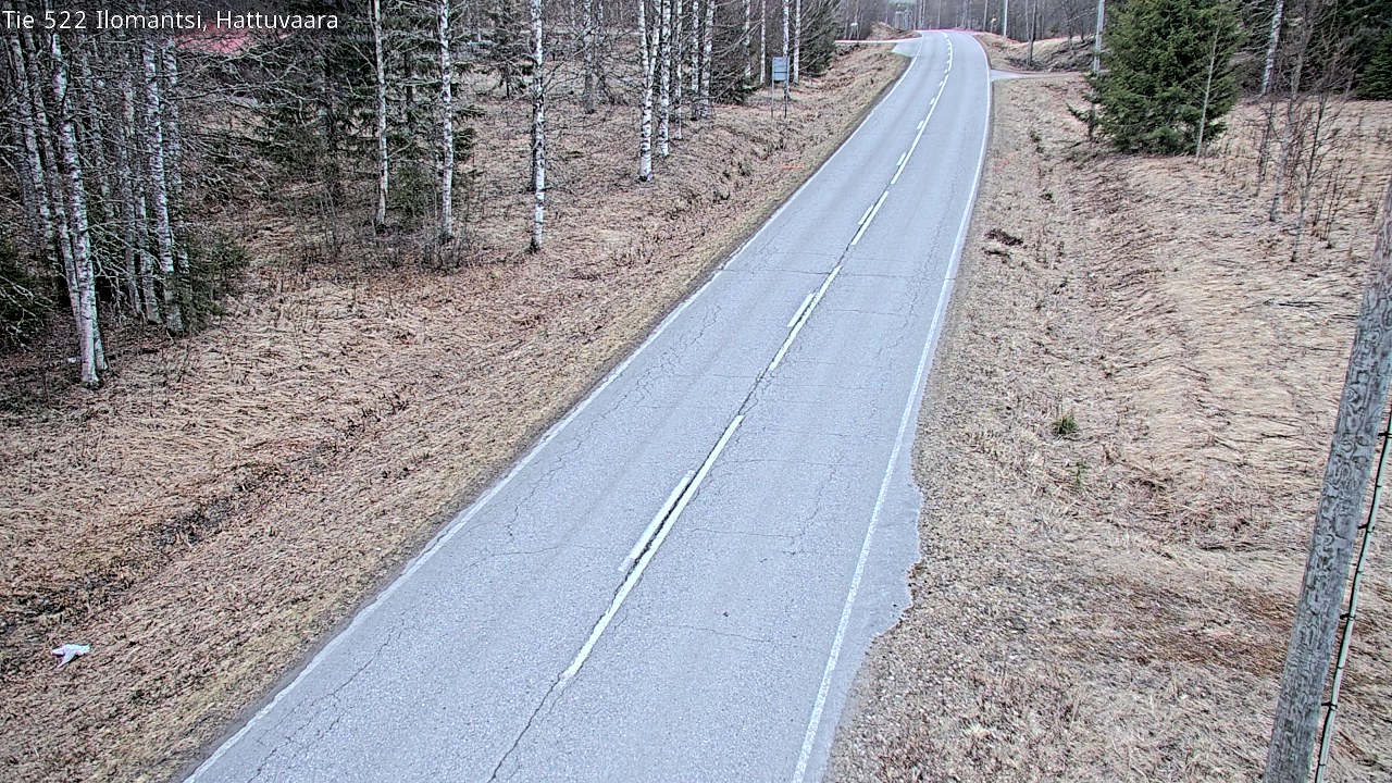 Weather Camera Image Vag 522 Ilomants, Hattuvaara, Ilomantsi, Pohjois-Karjala