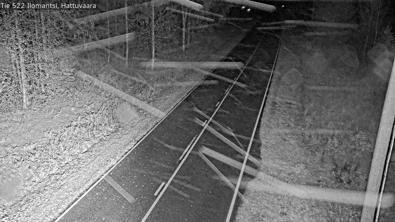 Weather Camera Image Road 522 Ilomantsi, Hattuvaara, Ilomantsi, Pohjois-Karjala