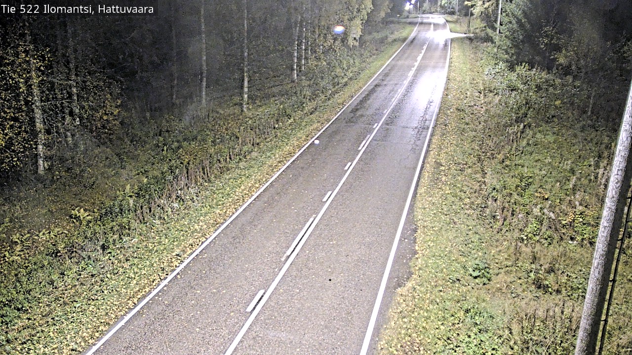 Weather Camera Image Road 522 Ilomantsi, Hattuvaara, Ilomantsi, Pohjois-Karjala