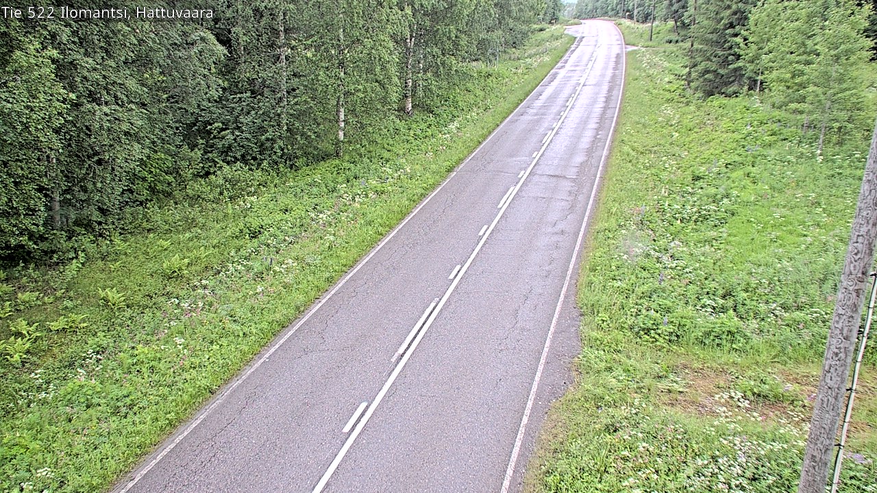 Weather Camera Image Vag 522 Ilomants, Hattuvaara, Ilomantsi, Pohjois-Karjala
