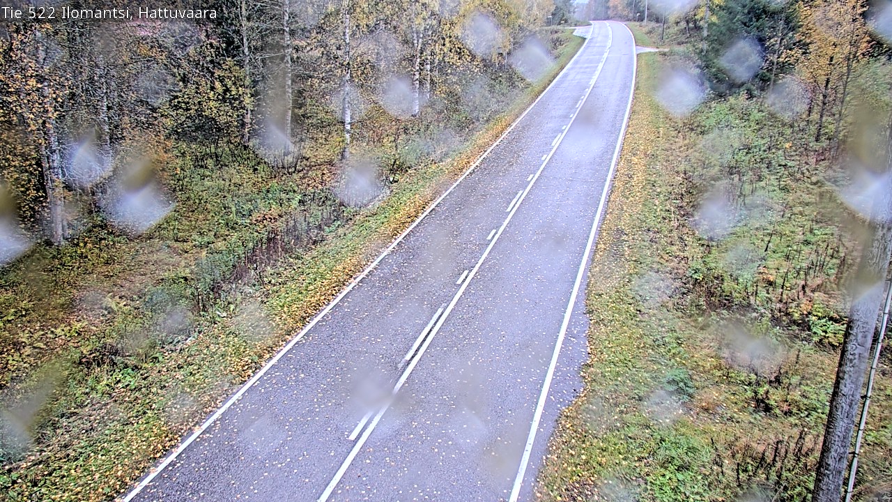 Weather Camera Image Road 522 Ilomantsi, Hattuvaara, Ilomantsi, Pohjois-Karjala