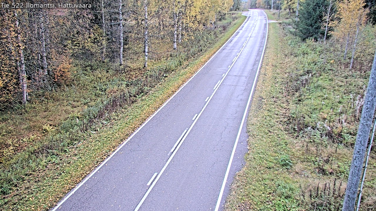 Weather Camera Image Road 522 Ilomantsi, Hattuvaara, Ilomantsi, Pohjois-Karjala