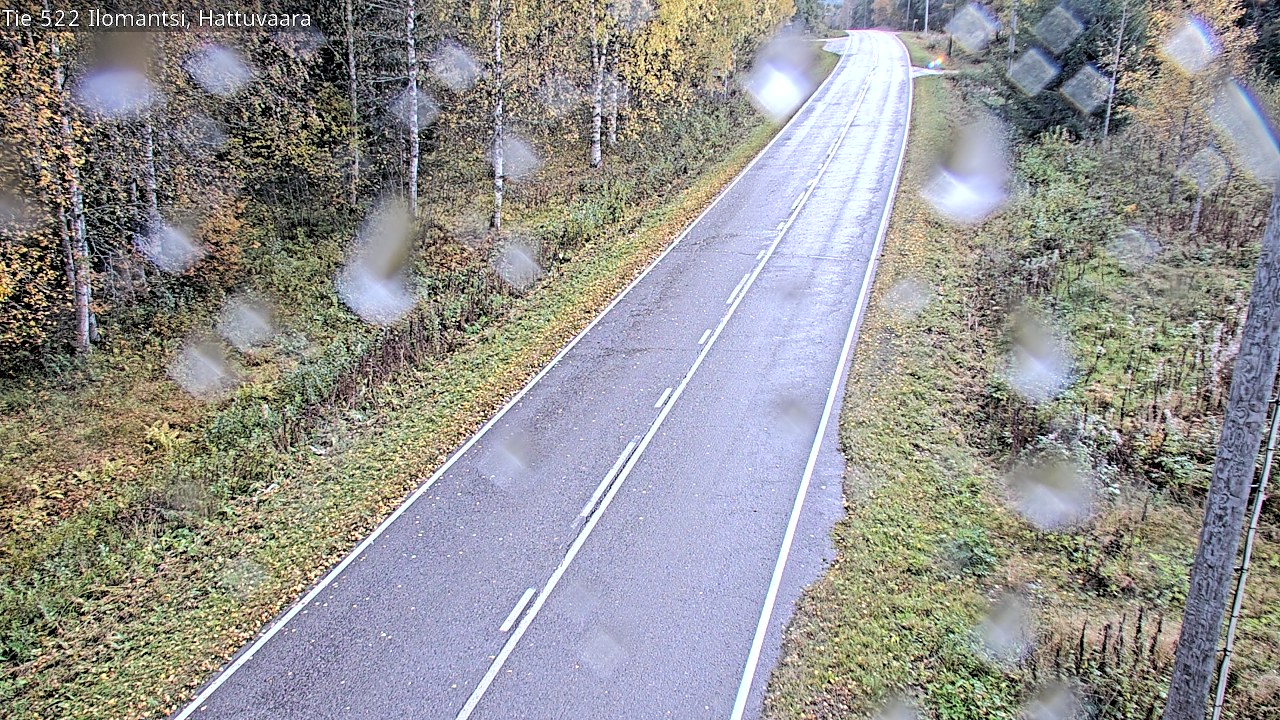 Weather Camera Image Road 522 Ilomantsi, Hattuvaara, Ilomantsi, Pohjois-Karjala