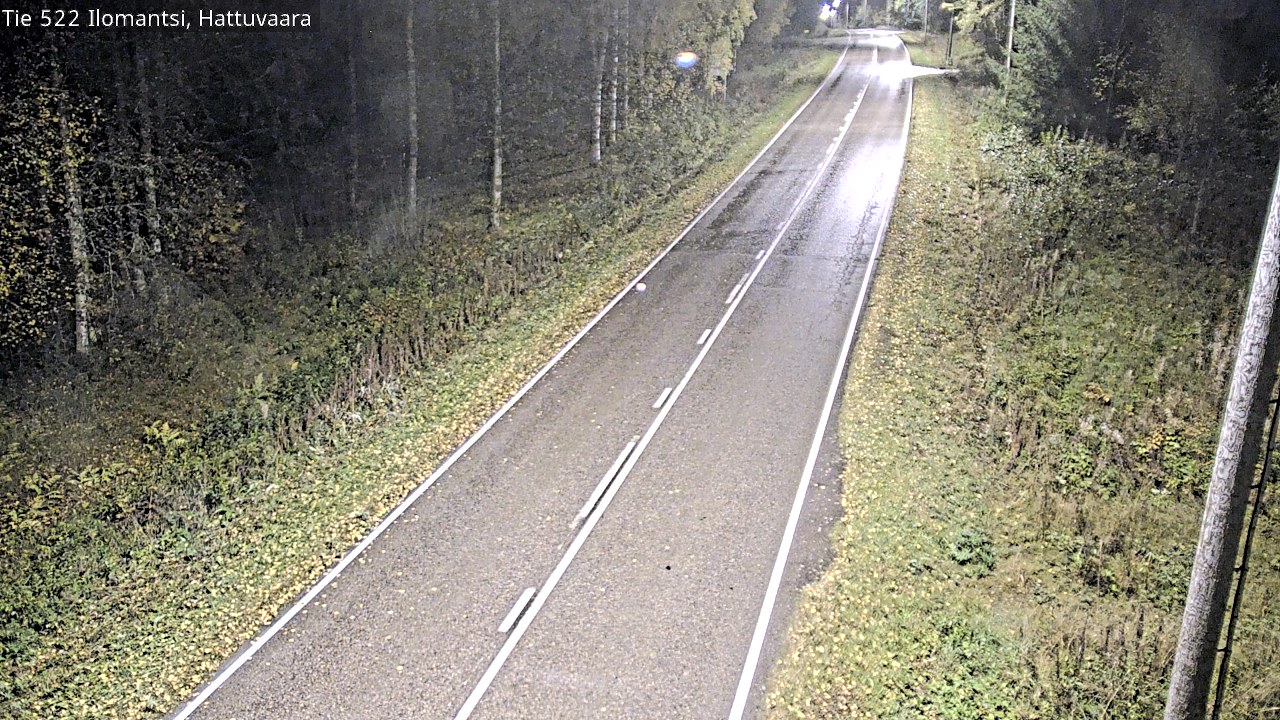 Weather Camera Image Road 522 Ilomantsi, Hattuvaara, Ilomantsi, Pohjois-Karjala