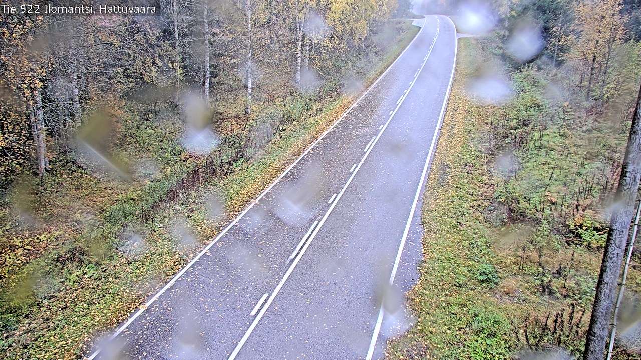 Weather Camera Image Road 522 Ilomantsi, Hattuvaara, Ilomantsi, Pohjois-Karjala