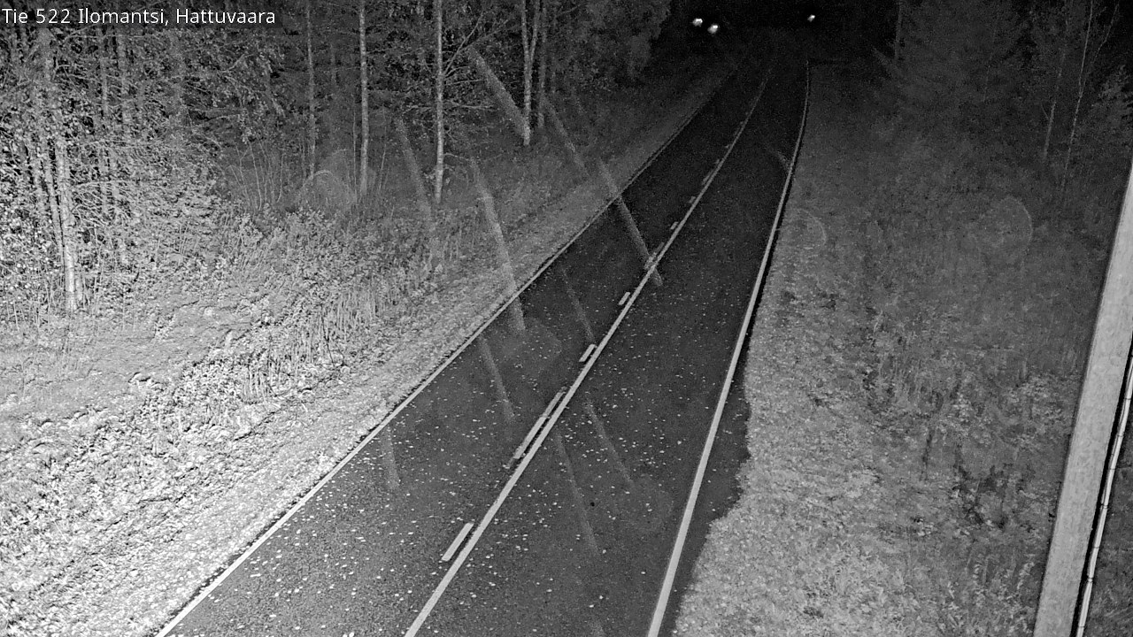 Weather Camera Image Road 522 Ilomantsi, Hattuvaara, Ilomantsi, Pohjois-Karjala