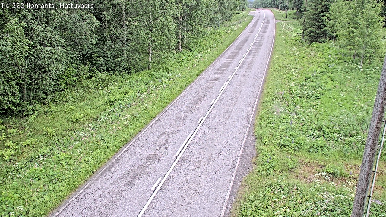 Weather Camera Image Vag 522 Ilomants, Hattuvaara, Ilomantsi, Pohjois-Karjala