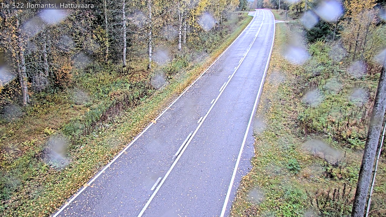 Weather Camera Image Road 522 Ilomantsi, Hattuvaara, Ilomantsi, Pohjois-Karjala