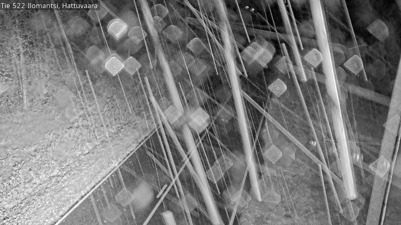 Weather Camera Image Road 522 Ilomantsi, Hattuvaara, Ilomantsi, Pohjois-Karjala