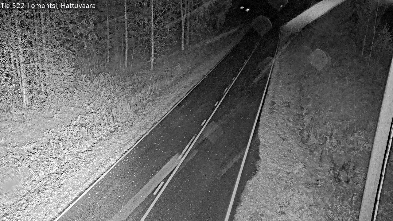 Weather Camera Image Road 522 Ilomantsi, Hattuvaara, Ilomantsi, Pohjois-Karjala